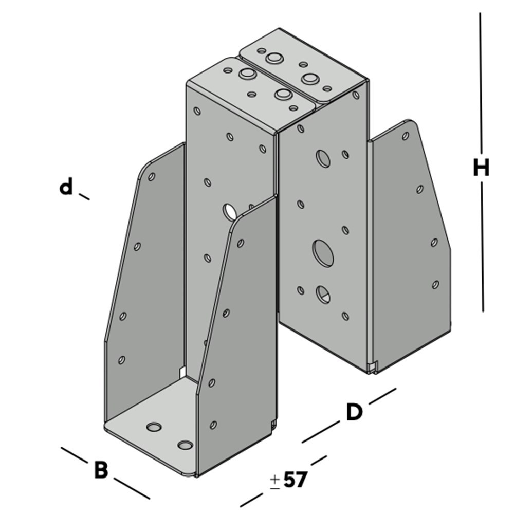 balkdrager gbs dubbel sv-3
