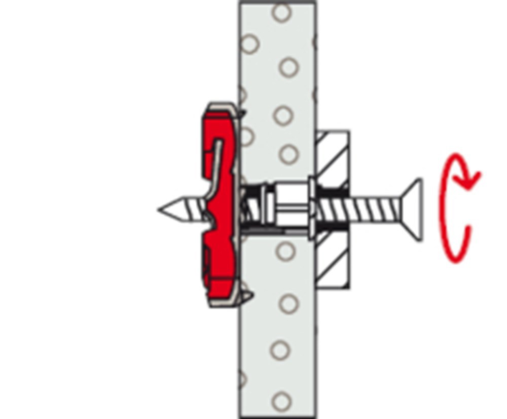 hollewandplug nylon fischer-21