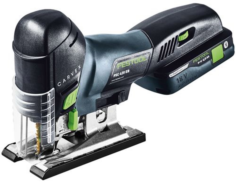 accu decoupeerzaagmachine knop festool