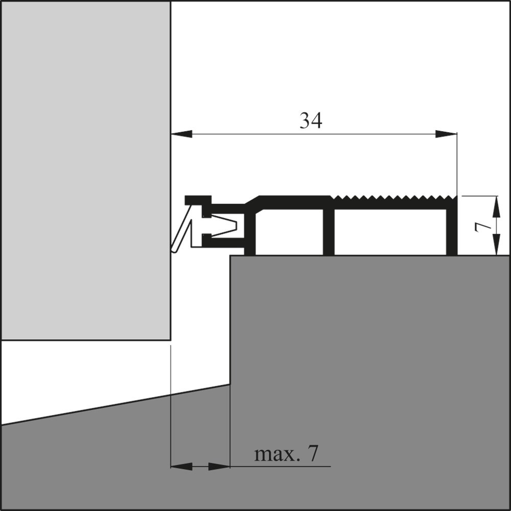 slijtdorpelstrip aluminium ellen met lip-4