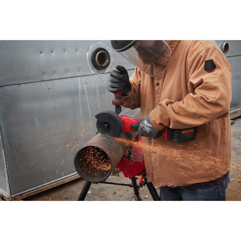 accu haakse slijper milwaukee 125mm-16