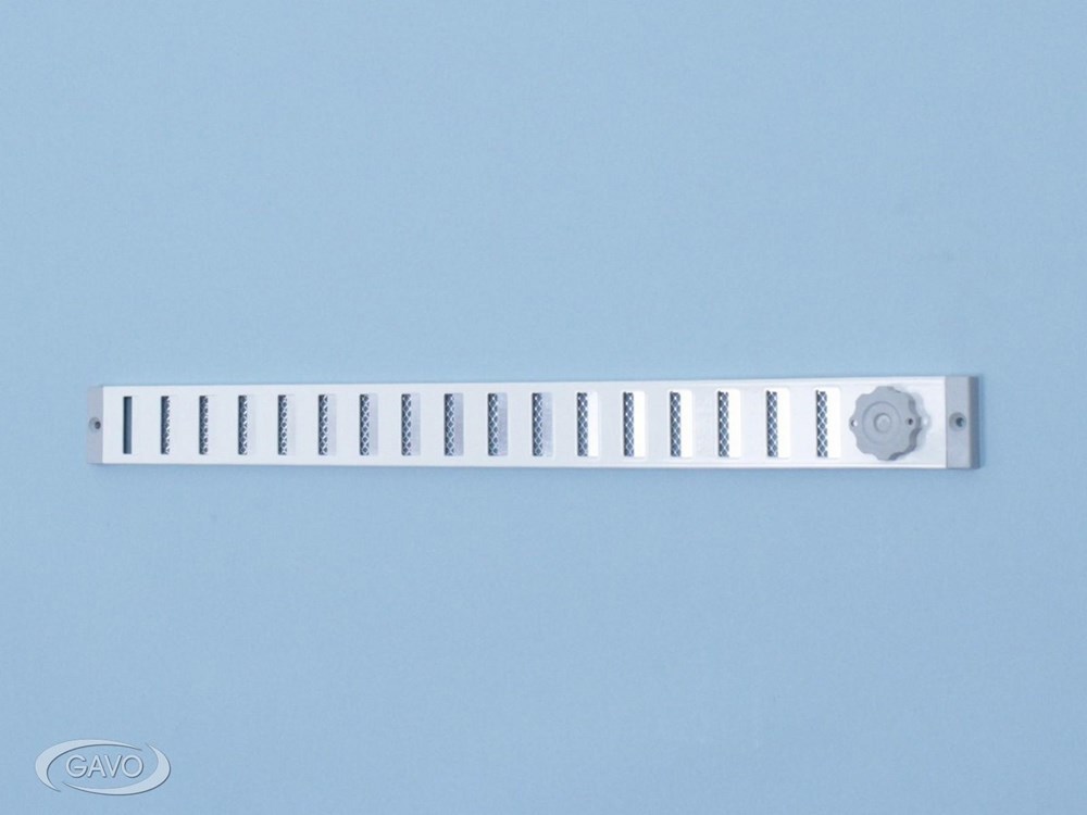 schuifrooster aluminium wit gavo