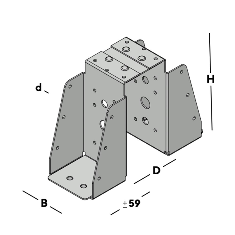 balkdrager gbs dubbel sv-3