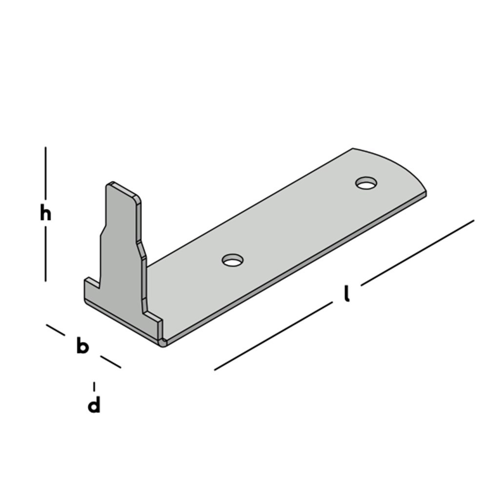 pijpdrager vlak sv-3