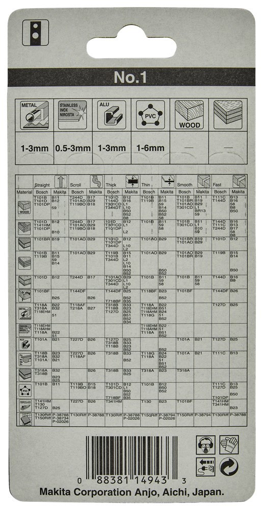 decoupeerzaagblad makita for bi-metal-3