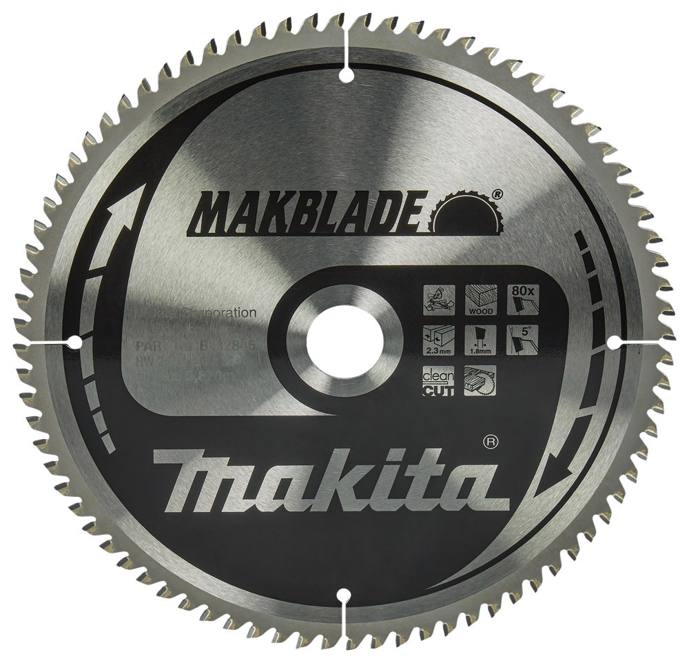 Cirkelzaagblad Hm Makita - 260X2.3X30MM 80T ATB