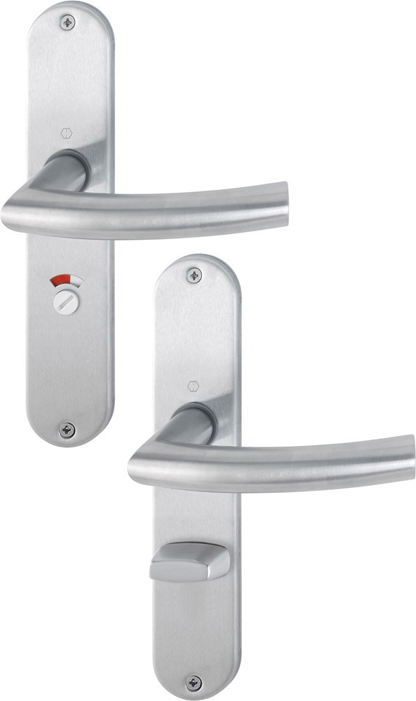 Deurkrukgarnituur Rvs Hoppe - E1430Z/302 WC63/8MM