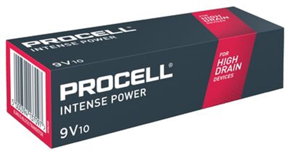 batterijen blok procell intense
