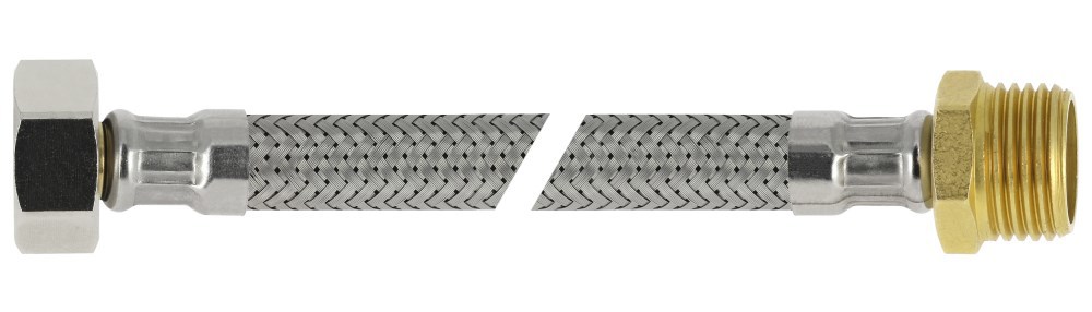 Slang Flexibel Rvs - 1/2'' BI X 1/2'' BU 350MM