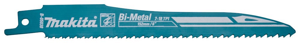 Reciprozaagblad Makita For Bi-Metal - S123X 152MM SET à 2 STUKS