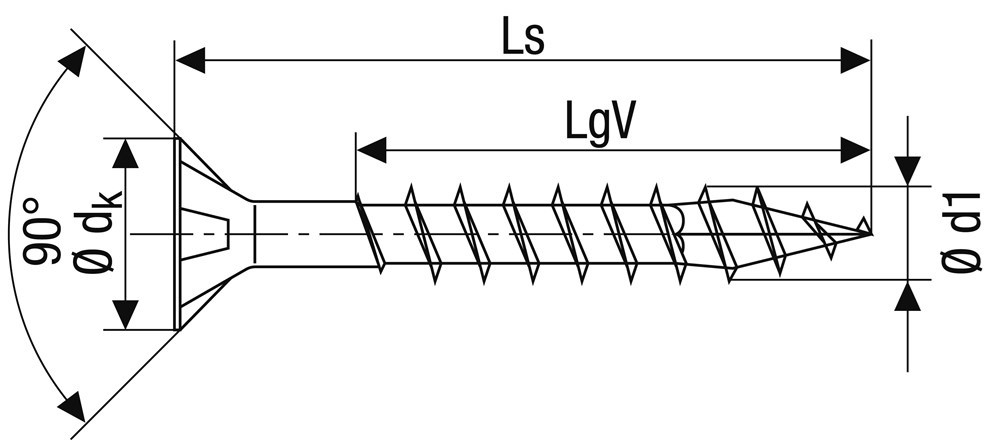 spaanplaatschroef wirox spax-3
