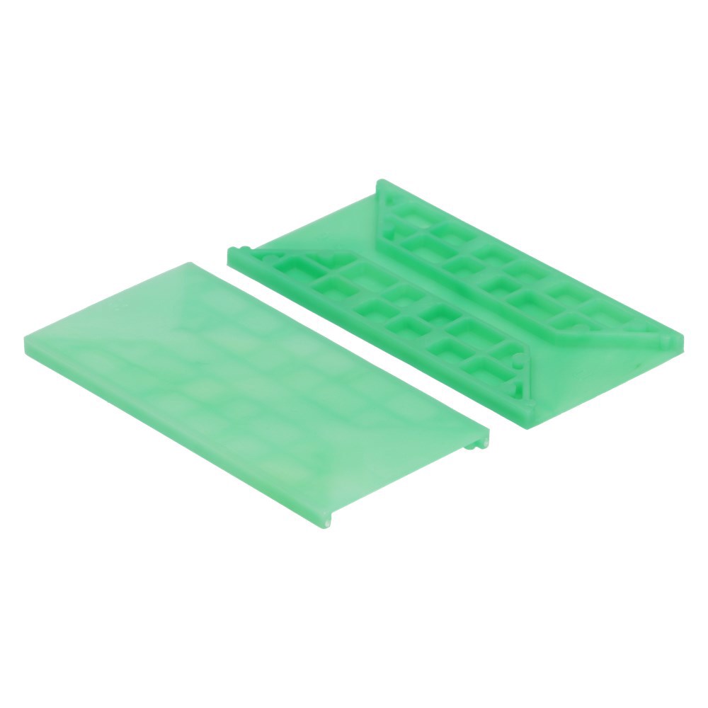 Beglazingsblokjes Tunnel Kunststof - 50X5X100MM GROEN