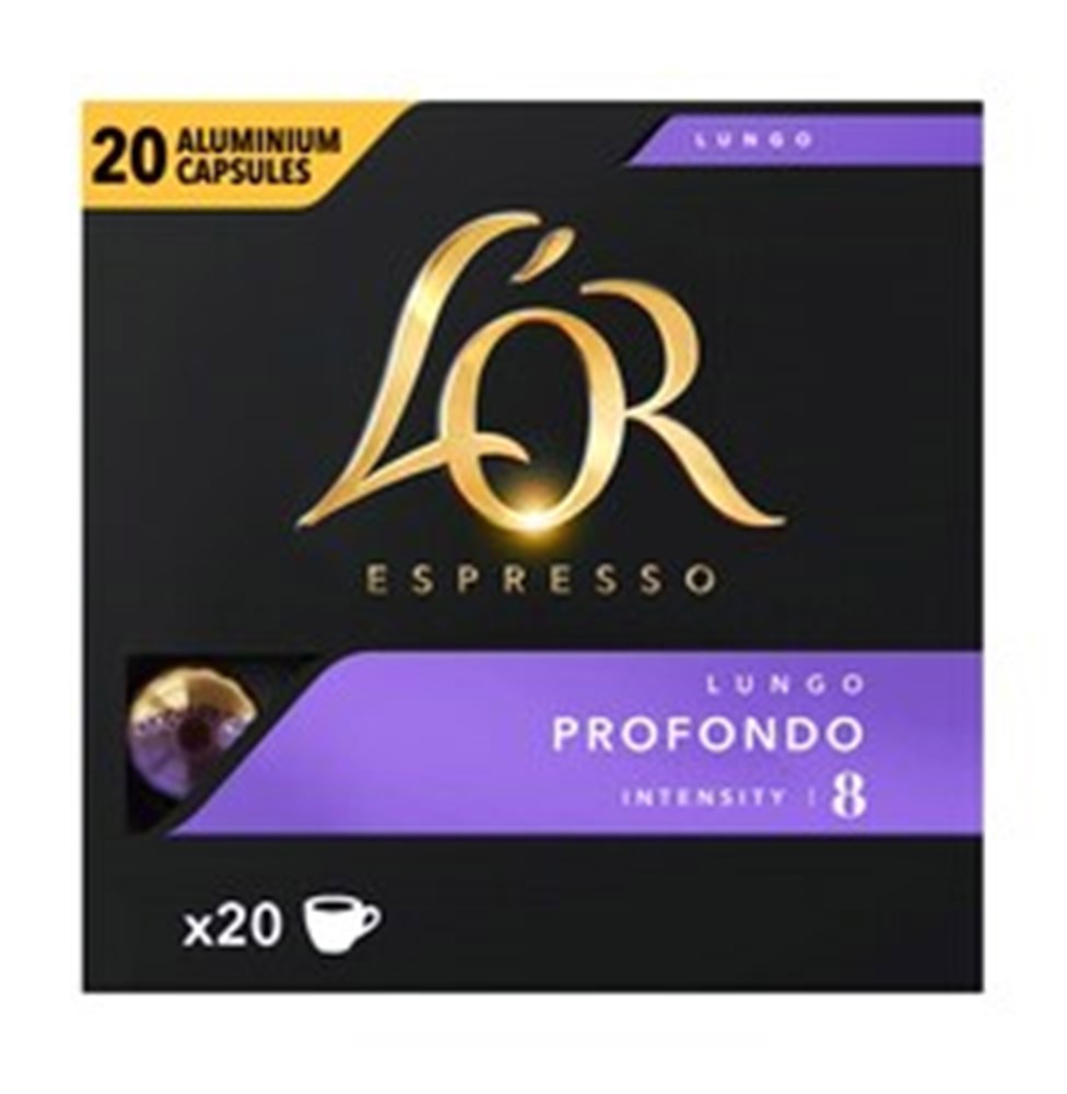 Koffiecups L'or - LUNGO PROFONDO