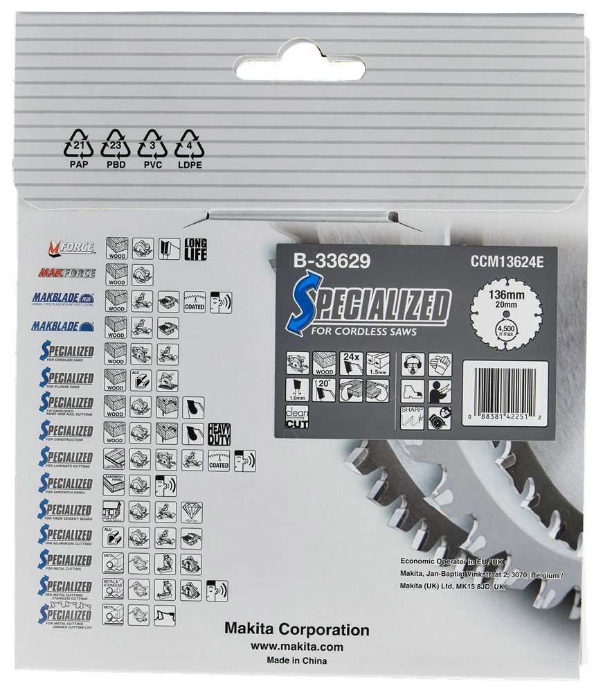 cirkelzaagblad makita-12