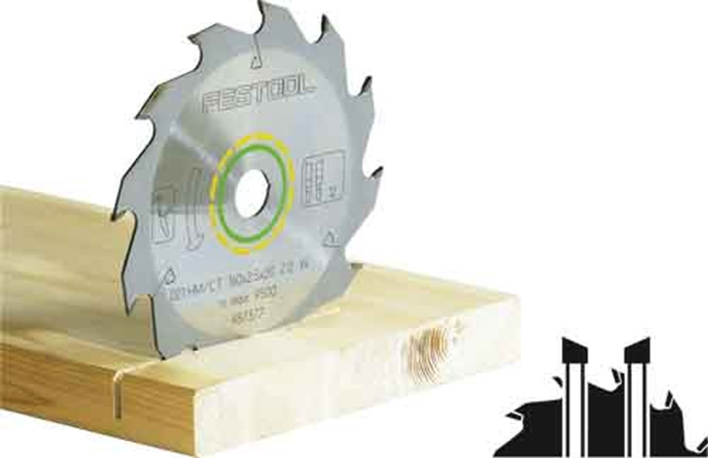 Cirkelzaagblad Hm Festool - 160X2.2X20MM 18W