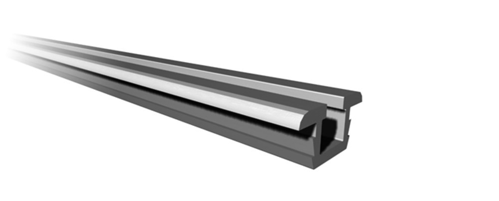 schuifdeurrail kunststof saheco