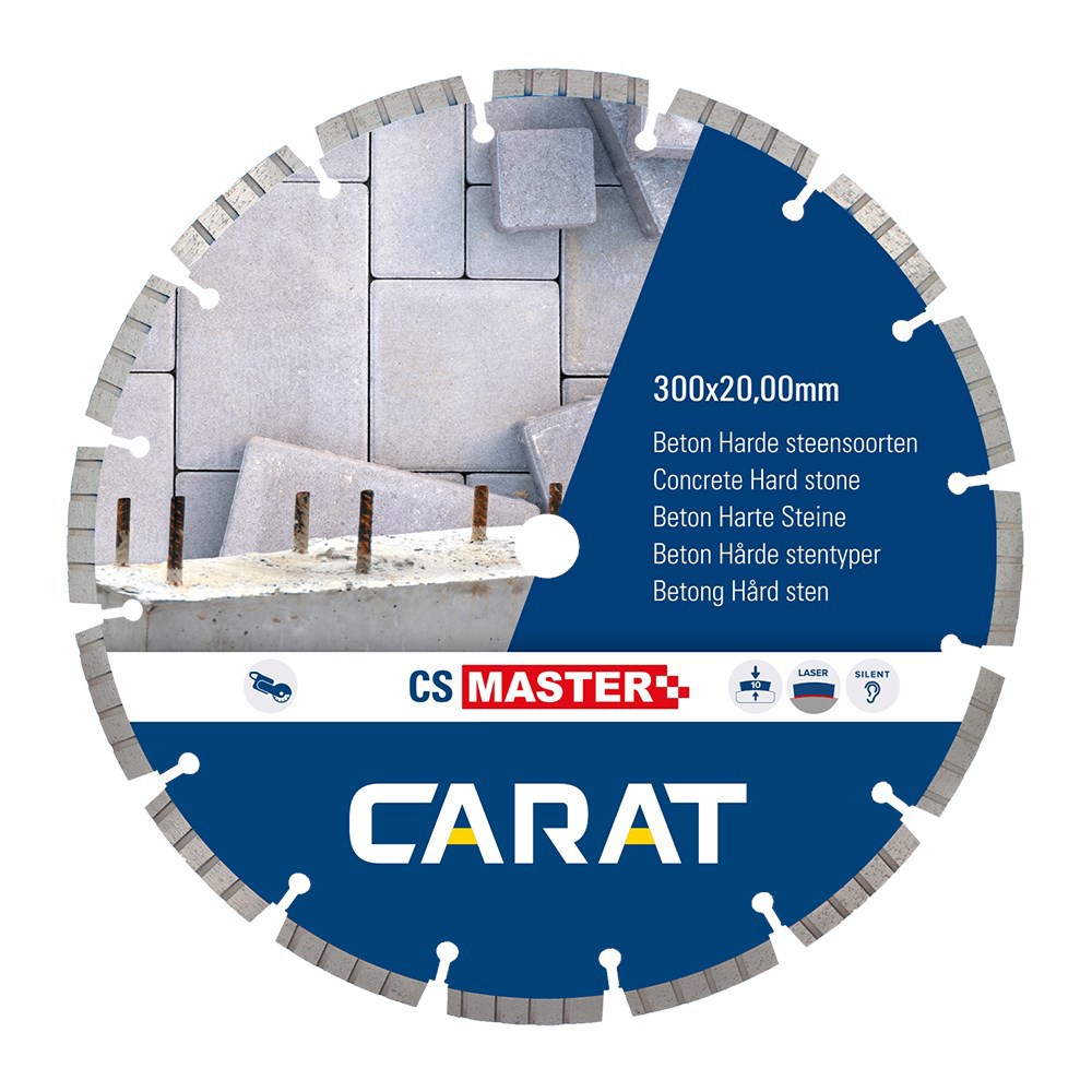 diamantzaagblad nat/droog carat master