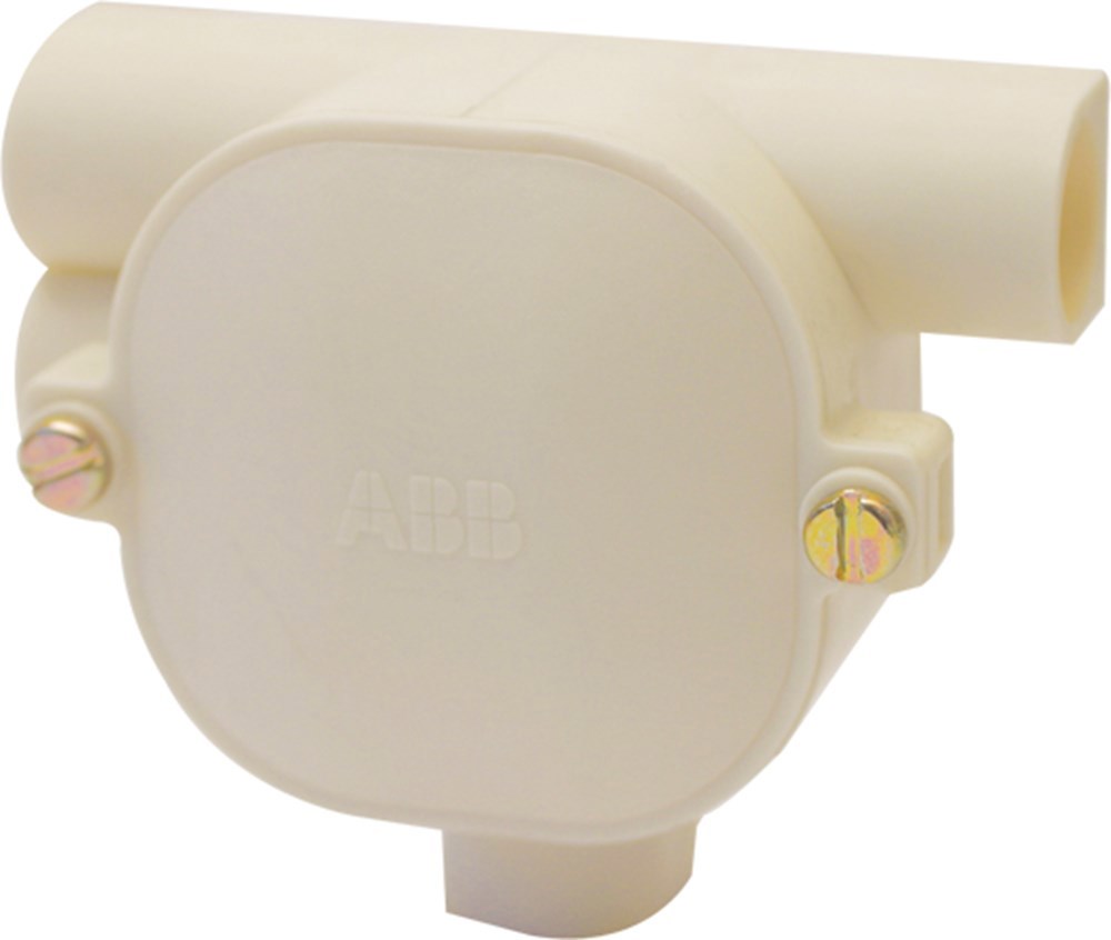 Lasdoos Top-T-Doos Dubbel Pvc Abb - 4211D 4X16MM LINKS WIT IP20