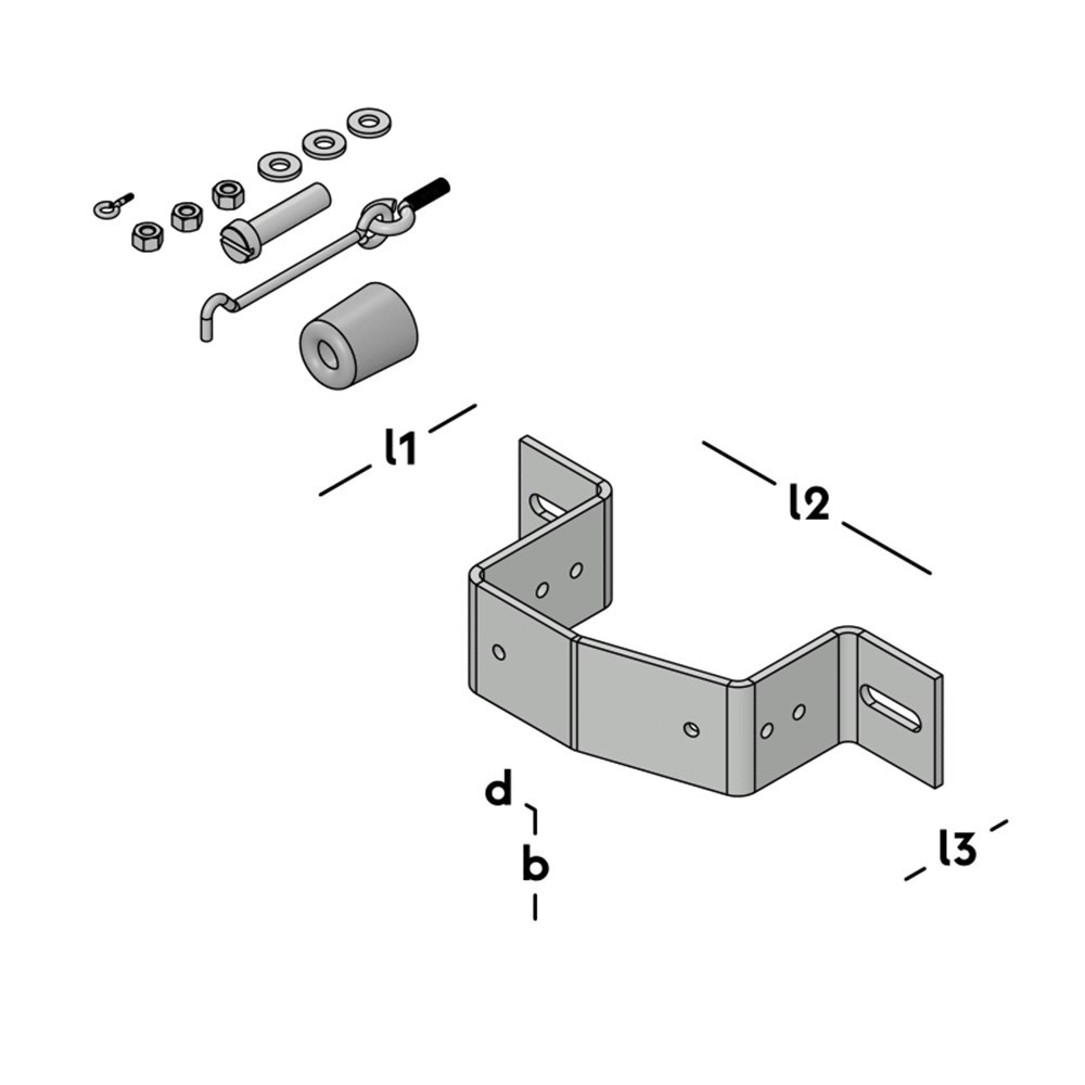 deuropvangbeugel klein thvz(vb)-3