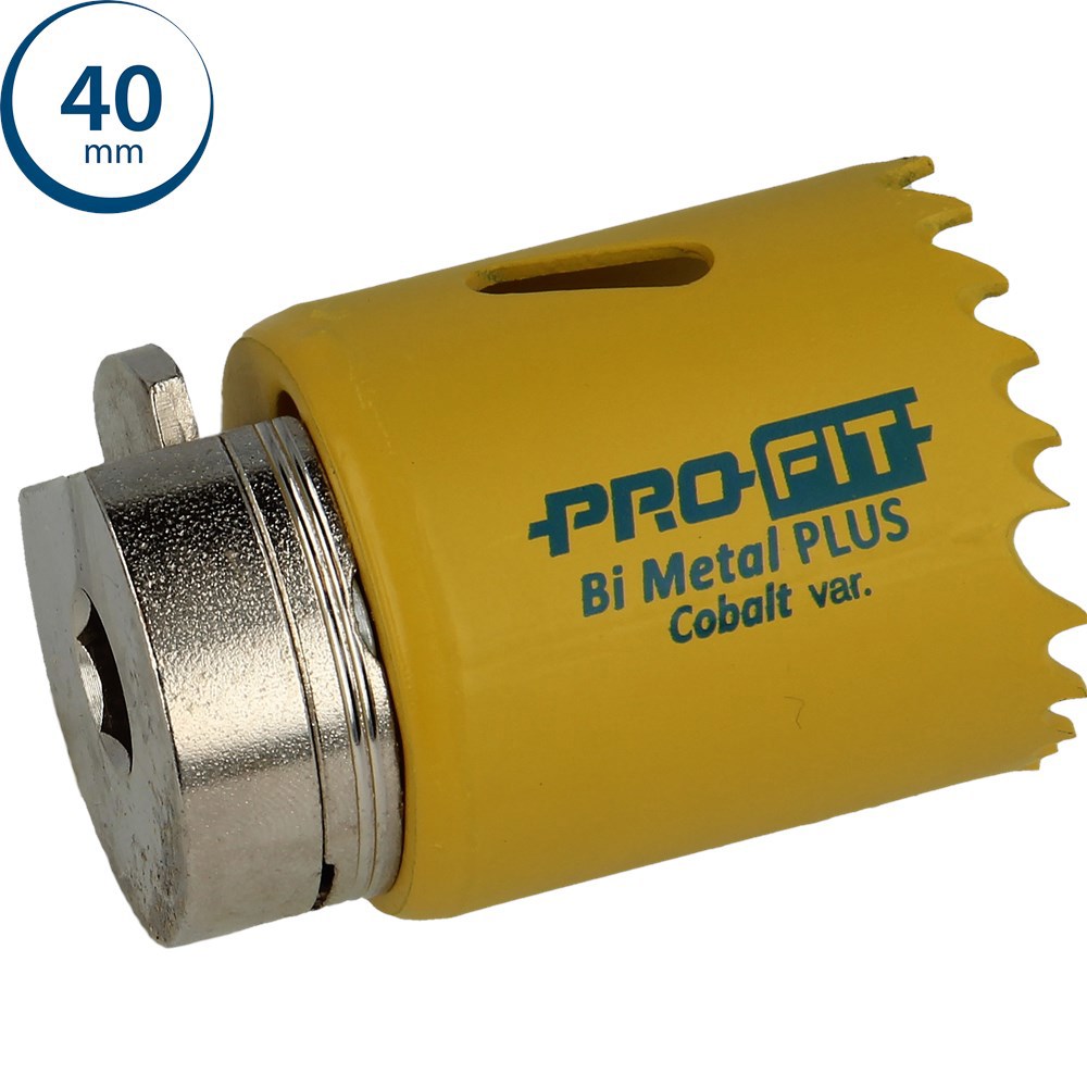 Gatzaag Bimetal Plus Variable Profit - Ø 40X38MM CLICK&DRILL HEX 10MM
