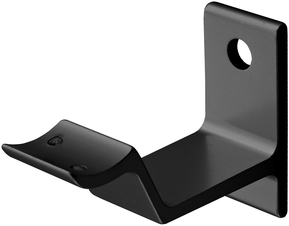 leuninghouder aluminium matzwart hermeta