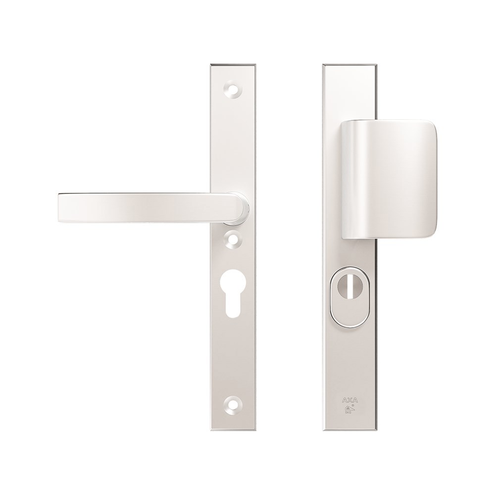 Voordeursmalgarnituur F1 Axa - EDGE PLUS 6767 KT55MM SKG***