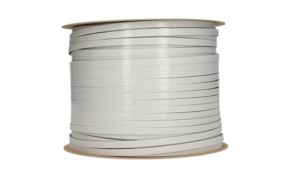 Glasband Pe Kowo - 9X3MM 250M GRIJS