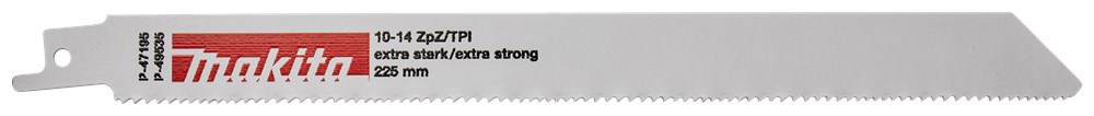 Reciprozaagblad Makita For Wood/Metal - P-47195 255MM SET à 100 STUKS