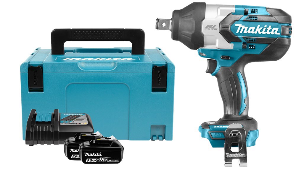 Accu Slagmoersleutel Makita - DTW1001RTJ 18.0V