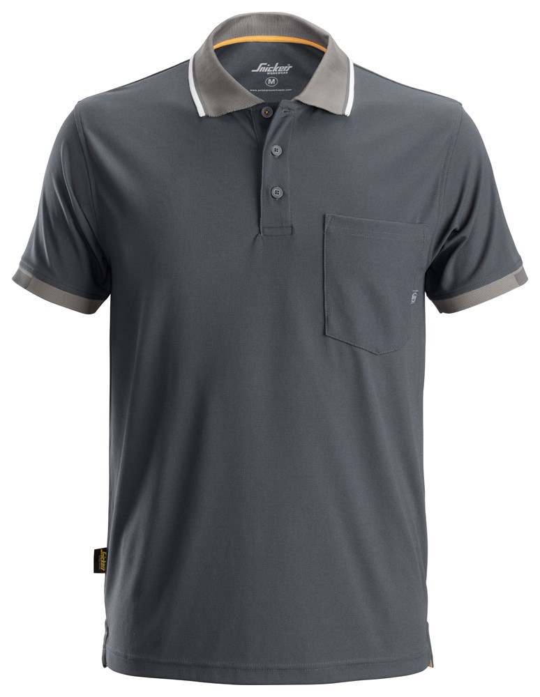Poloshirt Allroundwork Snickers - 2724 STAALGRIJS/GRIJS XXL