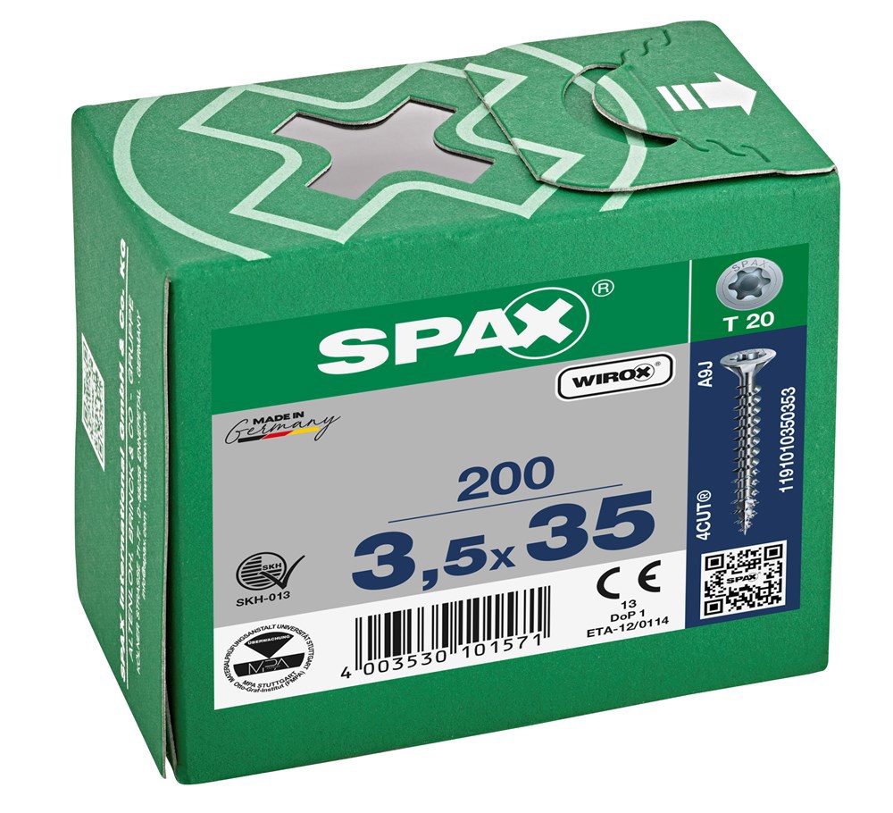 spaanplaatschroef wirox spax-4