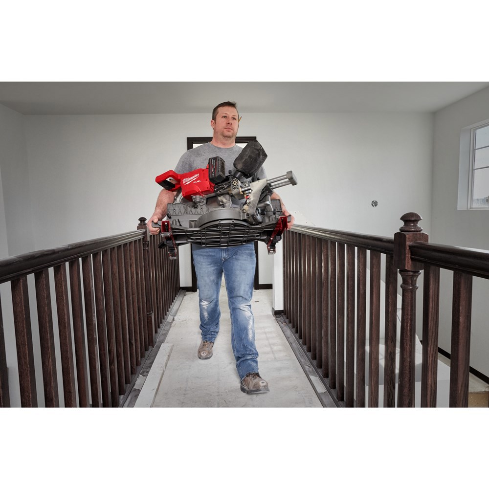 accu radiaal afkortzaagmachine milwaukee-12