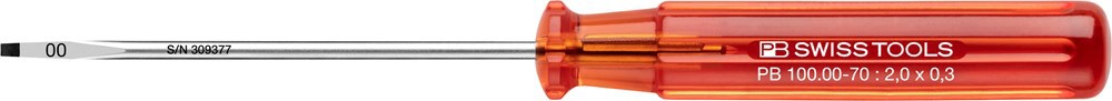 Schroevendraaier Zaagsnede Pb Swisstools - PB 100.00-70 2.0MM