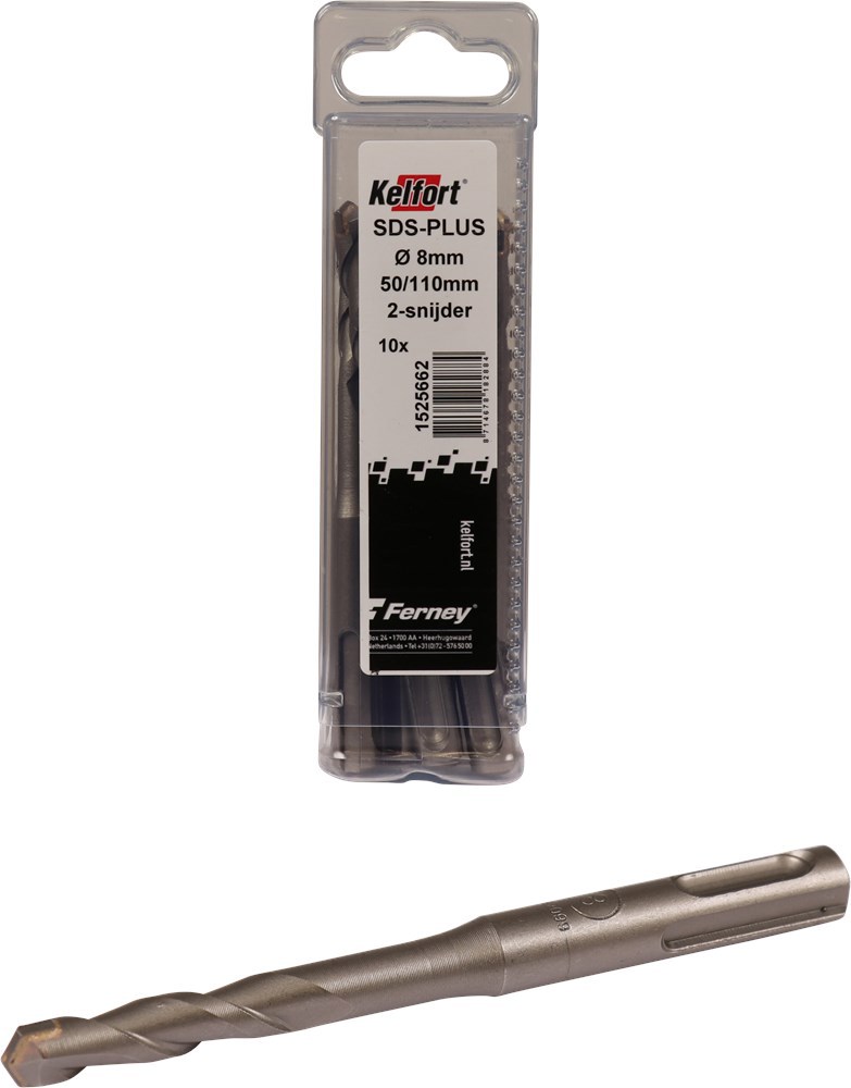 Hamerboor Sds-Plus Kelfort -  8X 50/110MM SET à 10 STUKS