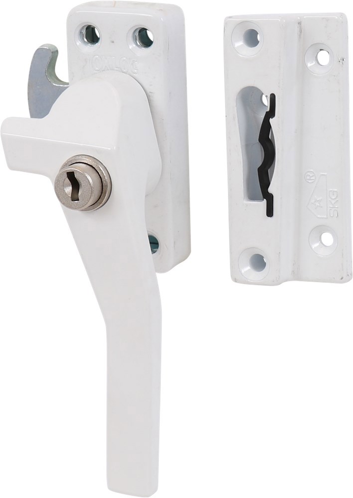 Raamsluiting Aluminium Wit Oxloc - PREMIUM RECHTS SKG*