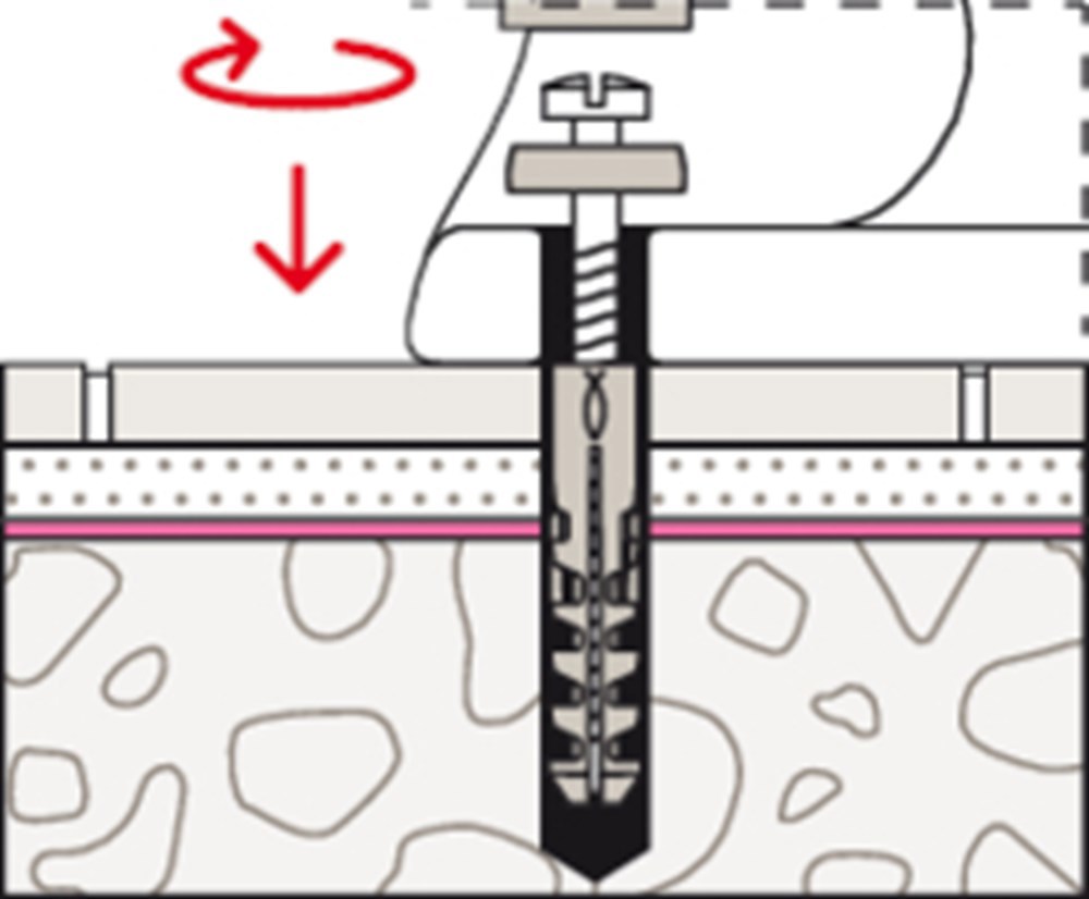 sanitairbevestigingset fischer-8