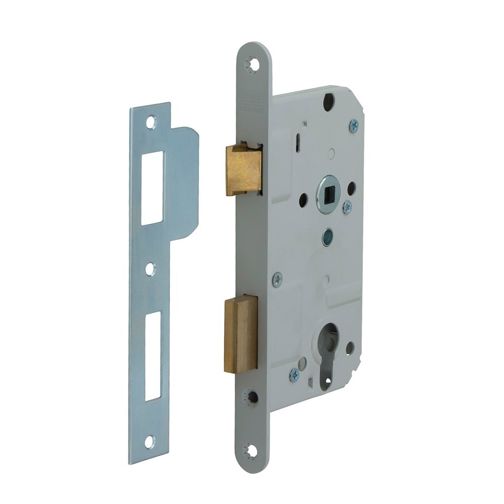 Deurslot Insteek D&N Pc Nemef - 549/4 PC72MM DIN LS/RS