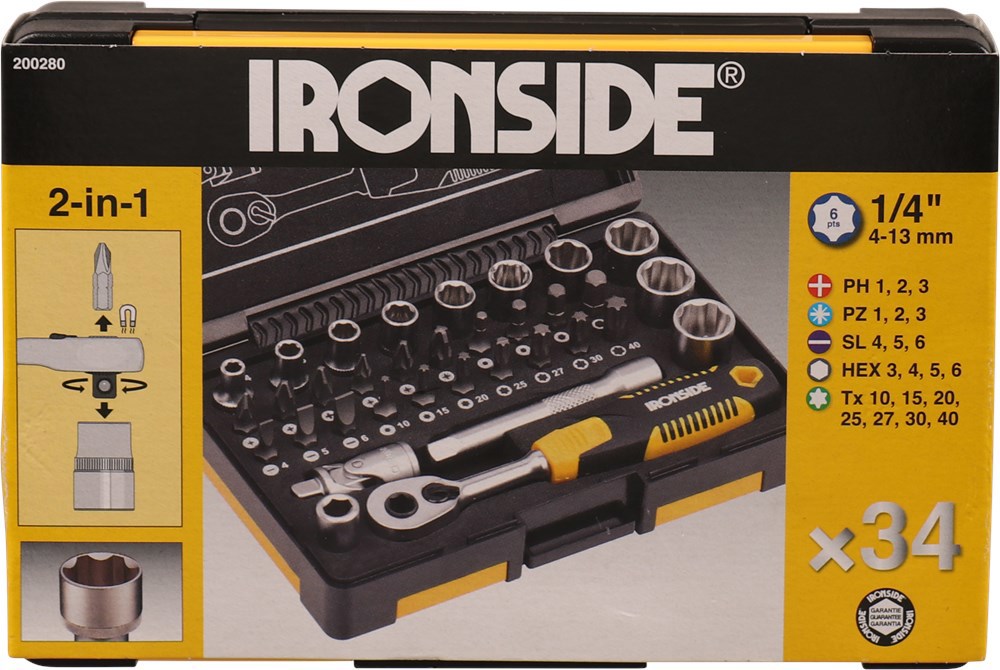 dopsleutel-/bitset ironside-5