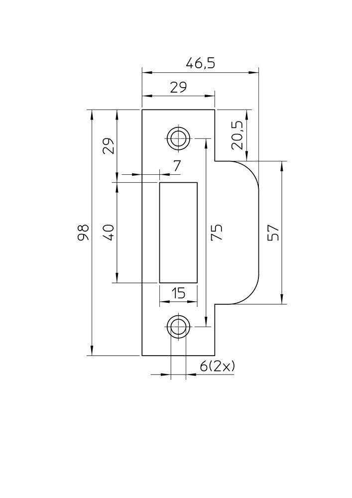 sluitplaat elvz nemef-3