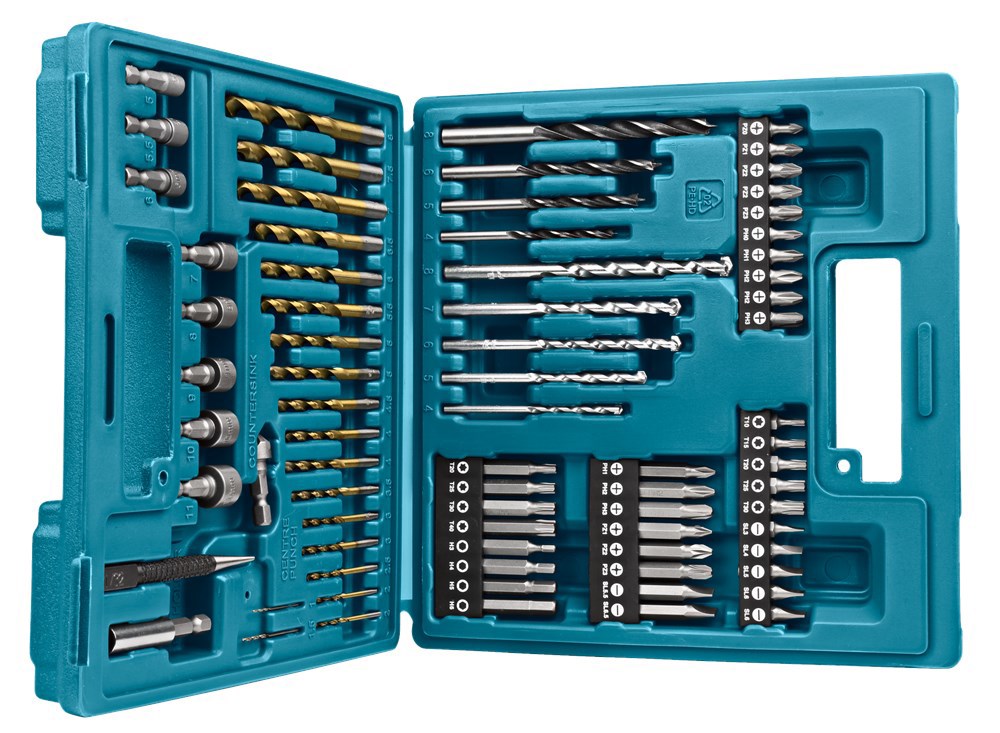 boor-/schroefbitset makita-6