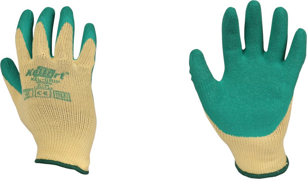 Werkhandschoenen Pe/Katoen Kelfort - KEL-GRIP GROEN 11-XXL
