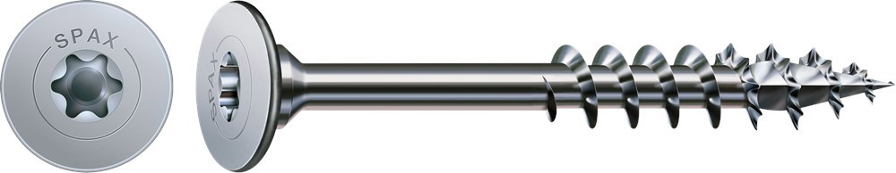 Corpusschroef Vernikkeld Spax - 4.0X34MM TK T20 VOOR CORPUS 19MM