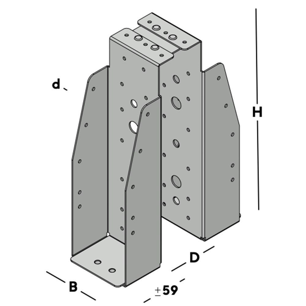 balkdrager gbs dubbel sv-3