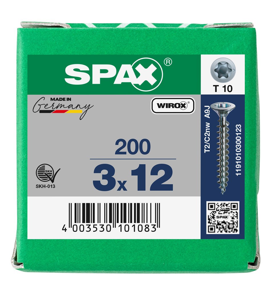 spaanplaatschroef wirox spax-6