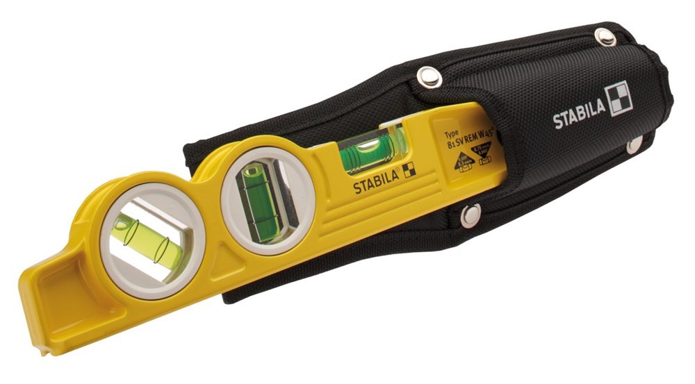 Waterpas Torpedo Magnetisch Stabila - 81SV REM W45 250MM + HOLSTER