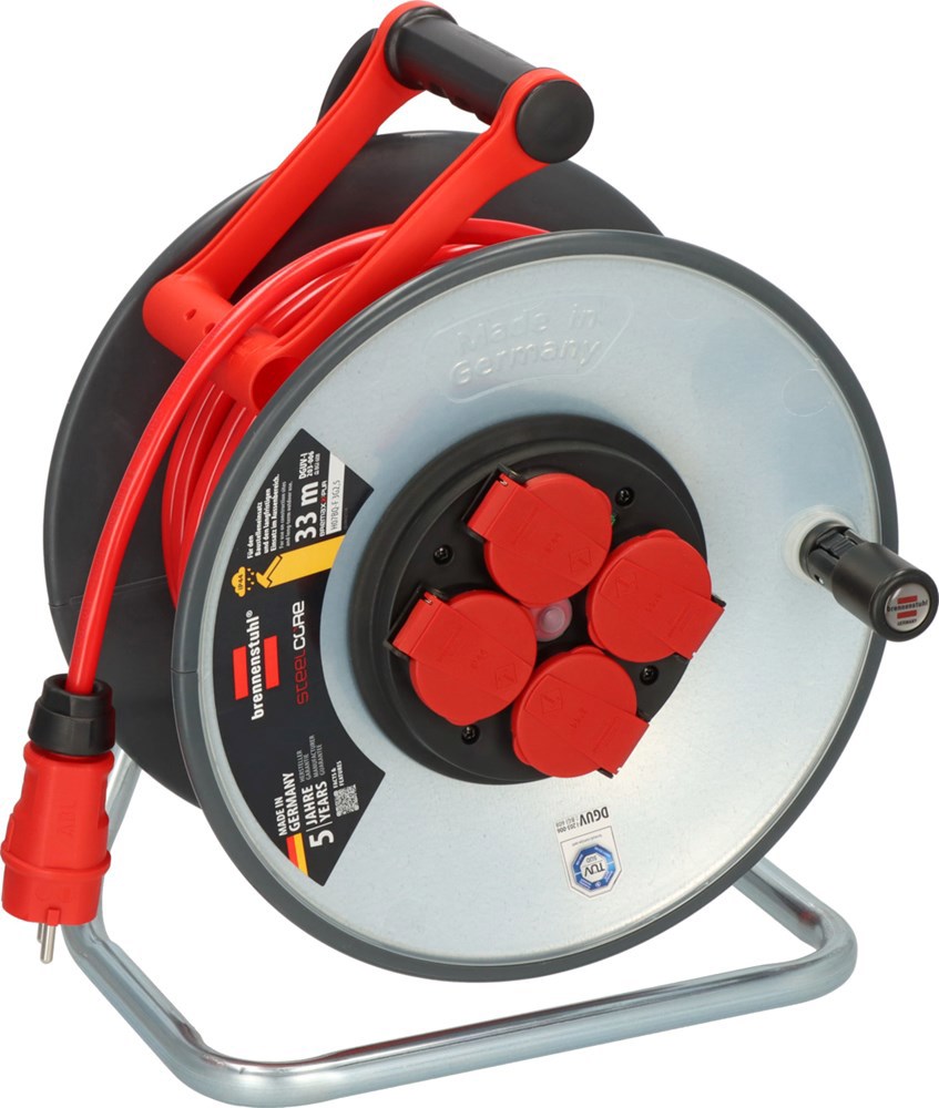 Kabelhaspel Polyurethaan Brennenstuhl - 3X2.50MM2  25M  IP44