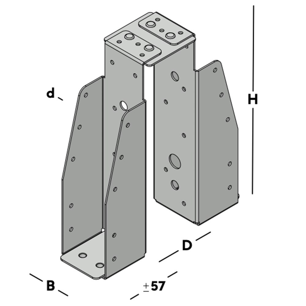 balkdrager gbs dubbel sv-3