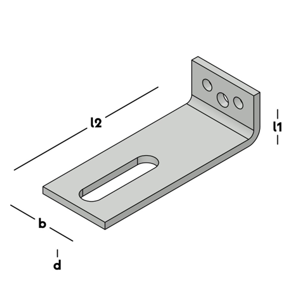 hoekanker zwaar zonder ril sv-3
