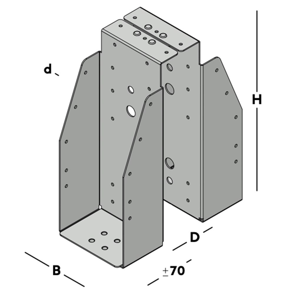 balkdrager gbs dubbel sv-3