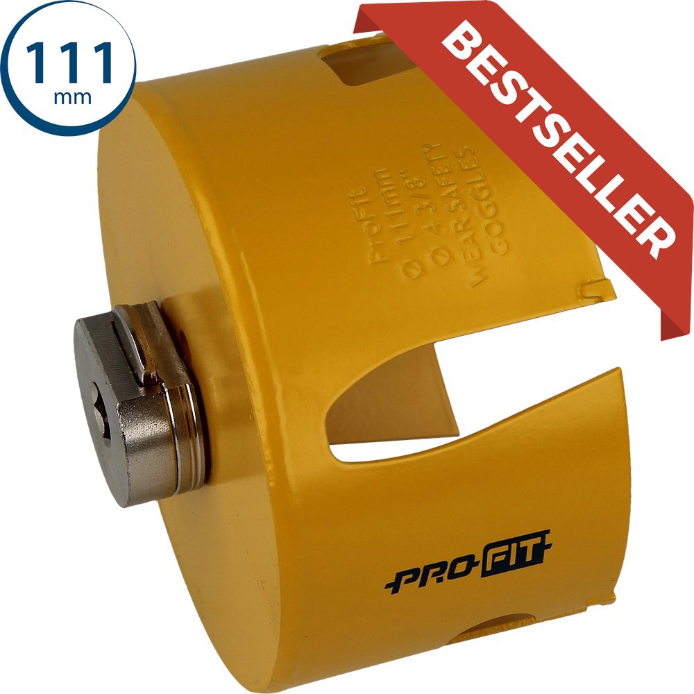 Gatzaag Multi Purpose Profit - Ø111X52MM CLICK&DRILL HEX 10MM